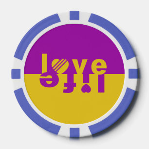 Liebe / Sonderanfertigungschips für Poker Pokerchips