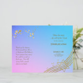 Liebe Song Bat Mitzvah Programmabdeckung (Stehend Vorderseite)