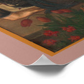 "Liebe Song" Edward Burne-Jones Pre-Raphaelite art Poster (Ecke)