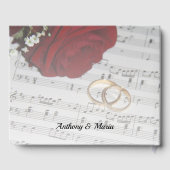 Liebe Song Gästebuch (Rückseite)