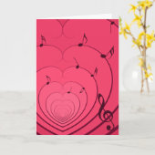 Liebe Song-Karte Karte (Gelbe Blume)