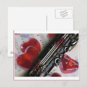 Liebe Songs 4 U Postkarte (Vorne/Hinten)