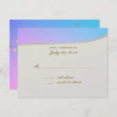 Liebe Songs Bat Mitzvah/ Antwortkarte RSVP Karte (Vorne/Hinten)