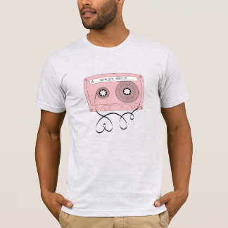 Liebe-Songs für You-Retro Valentine's Cassette Tap T-Shirt
