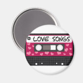 Liebe Songs Tape Magnet (Vorderseite/Rückseite)