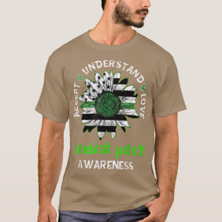 Liebe Sonnenblumen Cerebral Palsy Aw T-Shirt