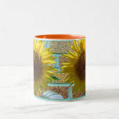 Liebe Sonnenblumen Tasse (Mittel)