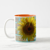 Liebe Sonnenblumen Tasse (Links)