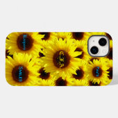 Liebe Sonnenblumen Tough Case-Mate iPhone Hülle (Rückseite (Horizontal))