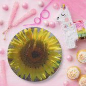 Liebe Sonnenblumenpapierplatte Pappteller (Party)