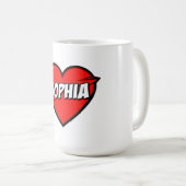 Liebe Sophia Kaffeetasse (VorderseiteRechts)