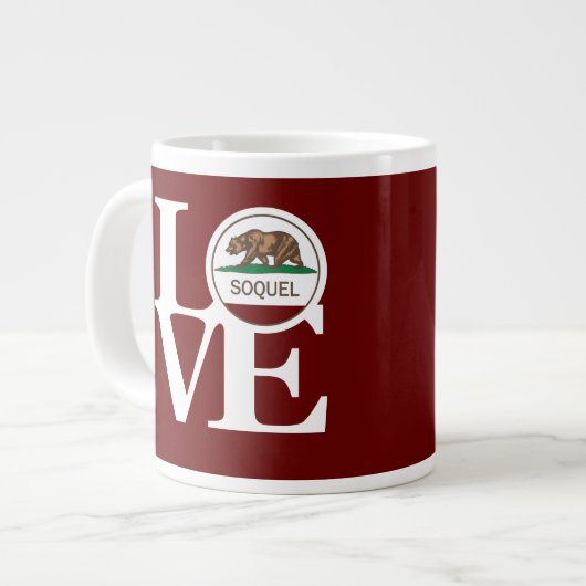 LIEBE Soquel Grande Jumbo-Tasse (Vorderseite Links)
