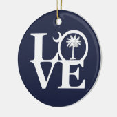 LIEBE South Carolina Keramik Ornament (Links)