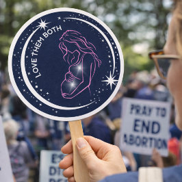 Liebe sowohl Pro-Life-Kirchen als auch Veranstaltu Fächer