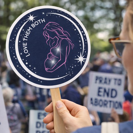 Liebe sowohl Pro-Life-Kirchen als auch Veranstaltu Fächer