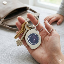 Liebe sowohl Pro-Life Mutter als auch Baby Swirl Schlüsselanhänger