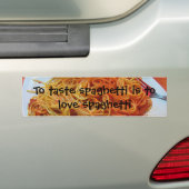 Liebe Spaghetti Autoaufkleber (Auf Auto)