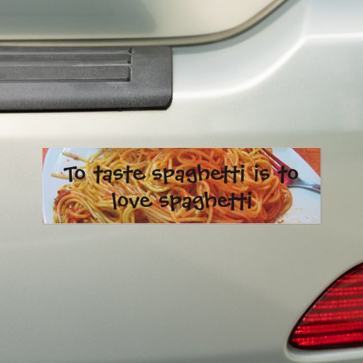 Liebe Spaghetti Autoaufkleber (Auf Auto)