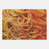 Liebe Spaghetti Geschenkpapier Set (Vorderseite 3)