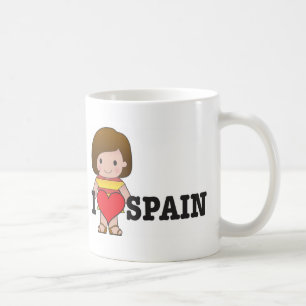 Liebe Spanien Kaffeetasse