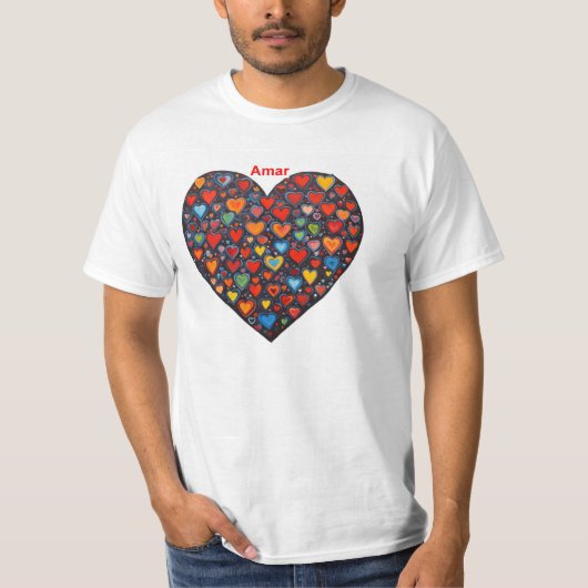 Liebe - Spanisch T-Shirt (Vorderseite)