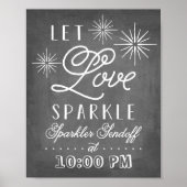 Liebe-Sparkle gelassen | Sparkleraussendung Poster (Vorne)