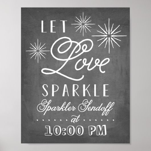 Liebe-Sparkle gelassen | Sparkleraussendung Poster (Vorne)