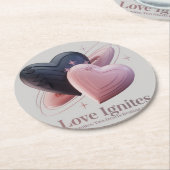 Liebe Sparks Drink Untersetzer (Angewinkelt)