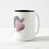 Liebe Sparks Kaffee Tasse (VorderseiteRechts)