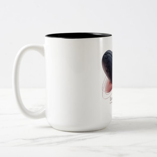 Liebe Sparks Kaffee Tasse (Links)