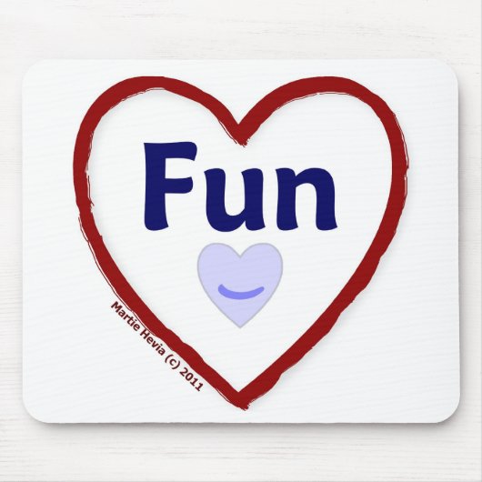Liebe Spaß Mousepad (Vorne)