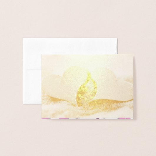 Liebe speichern des Datums, in dem das Zielziel pe Folienkarte (Vorderseite mit Umschlag)