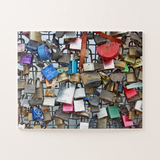Liebe sperrt 30-pc puzzle (Horizontal)