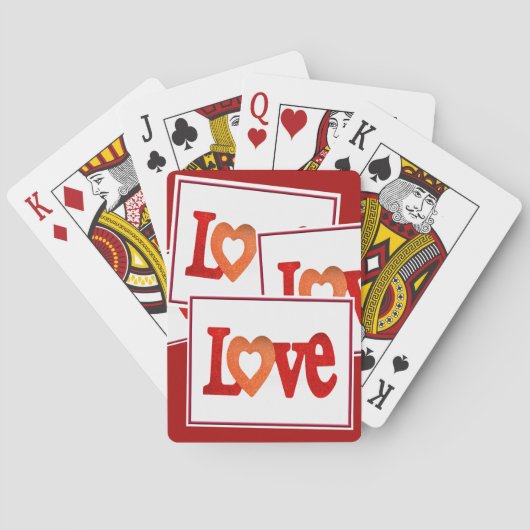 Liebe Spielkarten (Rückseite)