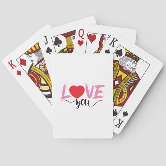 Liebe Spielkarten (Rückseite)