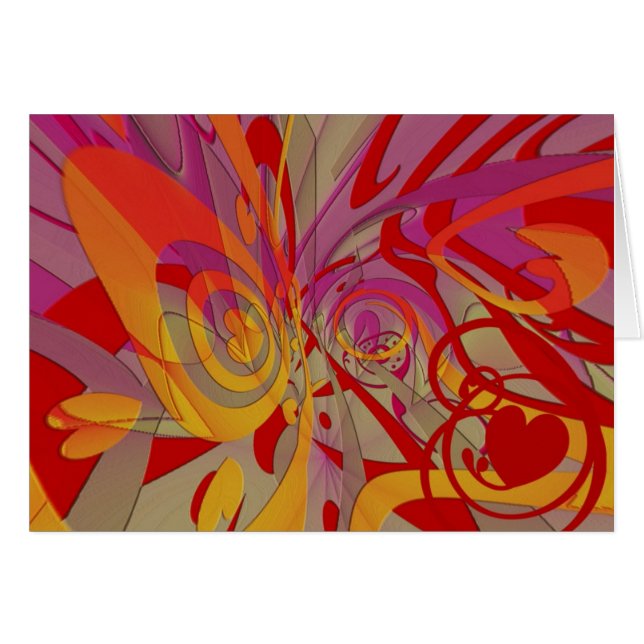 Liebe SpiNz-Karte (Vorderseite (Horizontal))