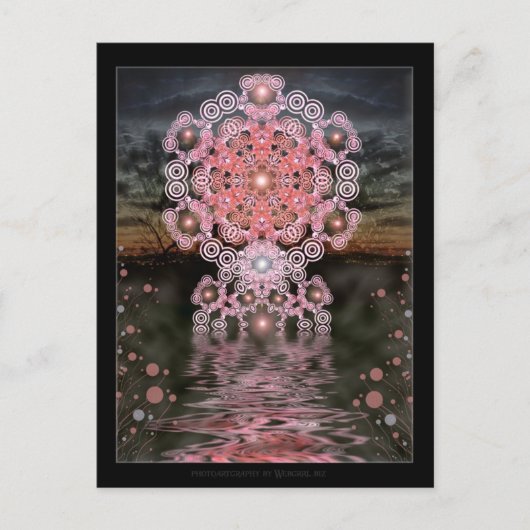 Liebe Spirit Postcard Postkarte (Vorderseite)