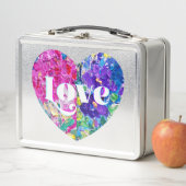 Liebe Split Herz Metall Brotdose (Beispiel)