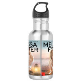 Liebe Sportflasche Edelstahlflasche (Vorderseite)