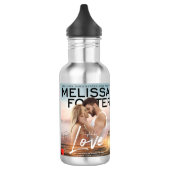 Liebe Sportflasche Edelstahlflasche (Links)