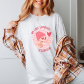 Liebe Sprache ist Sarcasm Niedlich antivalentinisc T-Shirt