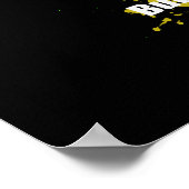 Liebe Sprichwörter Bible Verse Neon Paint Spritzer Poster (Ecke)