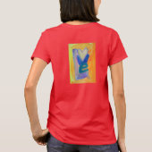 Liebe Spring Inspiration Word Stack Art Shirts (Rückseite)