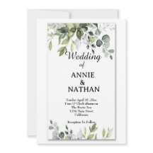 Liebe Sprouts: Eine Eukalyptus-Hochzeit