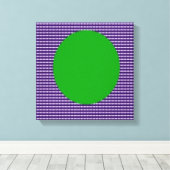 LIEBE Square Energy Pattern Leinwanddruck (Insitu (Holzboden))