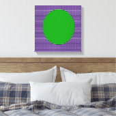 LIEBE Square Energy Pattern Leinwanddruck (Insitu (Schlafzimmer))