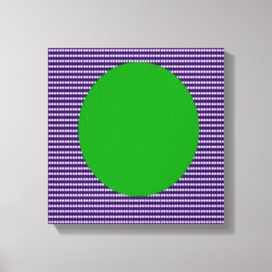 LIEBE Square Energy Pattern Leinwanddruck (Vorderseite)