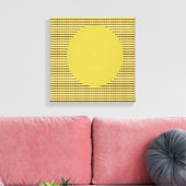 LIEBE Square Energy Pattern Leinwanddruck (Insitu (Wohnzimmer))