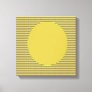 LIEBE Square Energy Pattern Leinwanddruck