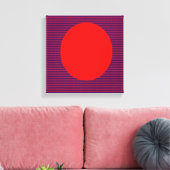 LIEBE Square Energy Pattern Leinwanddruck (Insitu (Wohnzimmer))